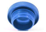 Perrin Oil Cap Round Style Blue - Most Subaru Models