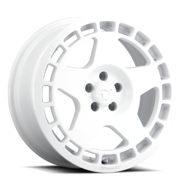 fifteen52 Turbomac 18x8.5 5x114.3 30mm ET 73.1mm Center Bore Rally White Wheel