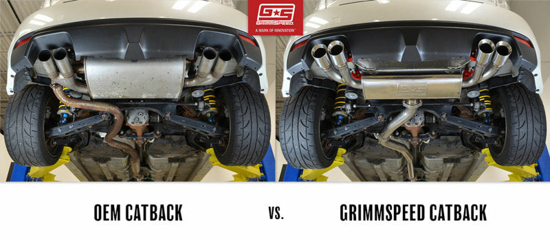 GrimmSpeed Catback Exhaust System - Resonated - 11-14 WRX/ 08-14 STI HATCHBACK