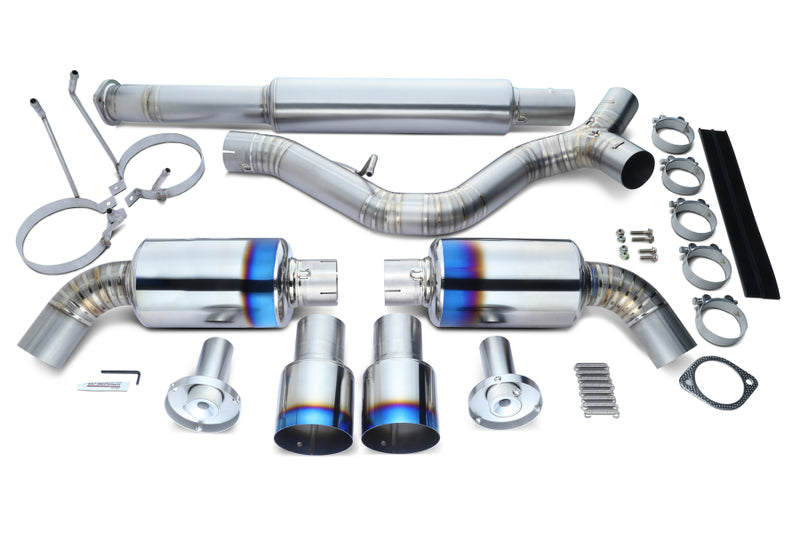 Tomei Type-D Dual-Exit Catback Exhaust - 13-21 BRZ, 2022+ BRZ