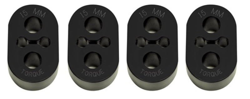 Torque Solution Exhaust Hanger Kit - 15mm, Set of 4 - 2002-2007 WRX, 2004-2007 STI