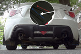 Rally Armor UR Black Mud Flap w/ Blue Logo - 2013-2021 BRZ