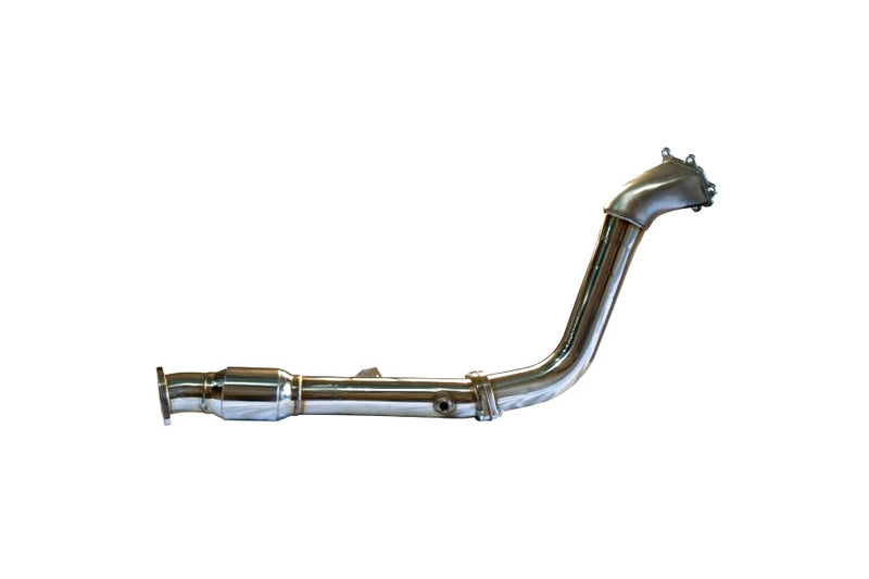 TurboXS Downpipe High Flow Catalytic Converter - 02-07 WRX, 04-07 STI, 04-08 FXT
