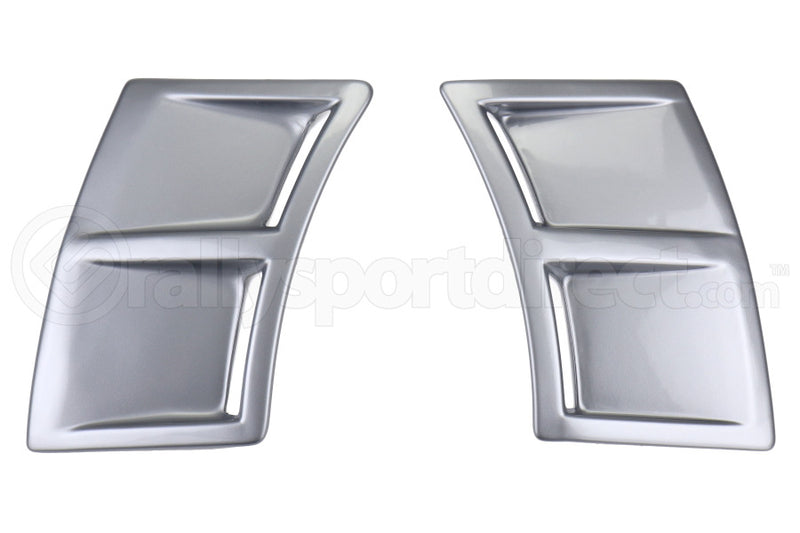 OLM S207 Style Paint Matched Rear Bumper Vent Inserts - 15-21 WRX, 15-21 STI