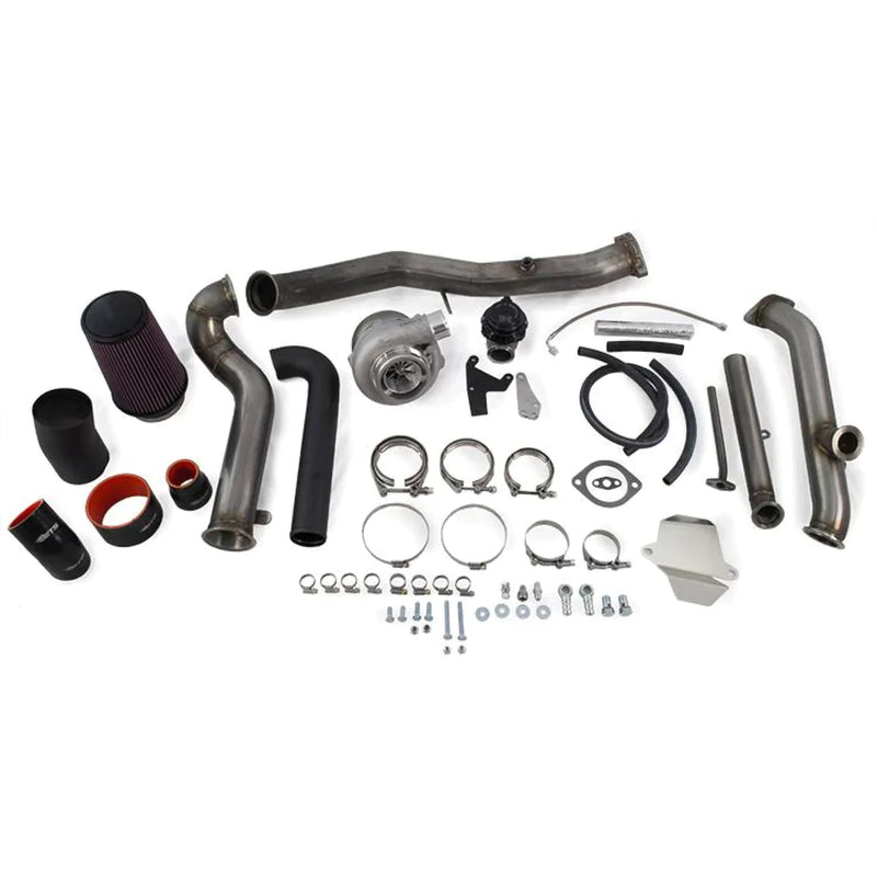 ETS STI 3-BOLT ROTATED TURBO KIT FOR 3 BOLT HEADERS - 04-07 STI