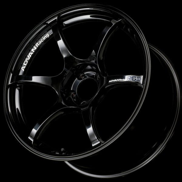 Advan RGIII 18x10.0 +35 5-114.3 Racing Gloss Black Wheel