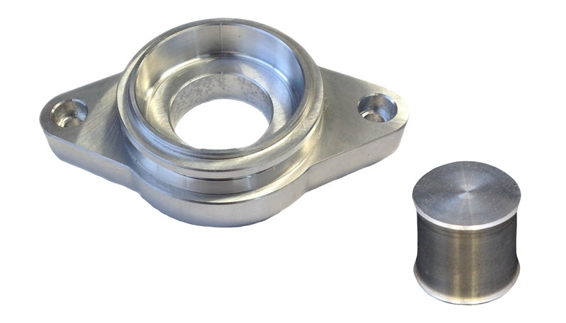 Torque Solution TiAL 50mm Blow Off Valve Adapter & Bypass Plug - 2008-2014 WRX