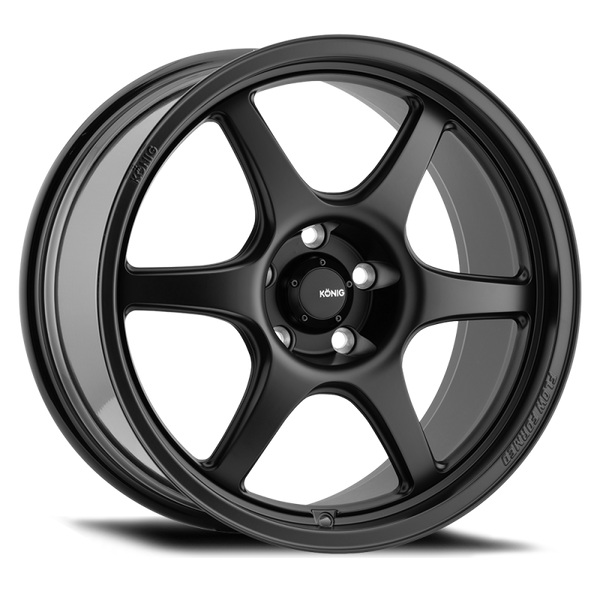 Konig Hexaform 18x9.5A 5x114.3 ET35 Matte Black