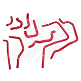 Silicone Ancillary Hose Kit Red - WRX 2001–2005