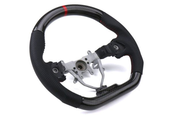 FactionFab Steering Wheel Carbon and Leather - 2008-2014 WRX, 2008-2014 STI