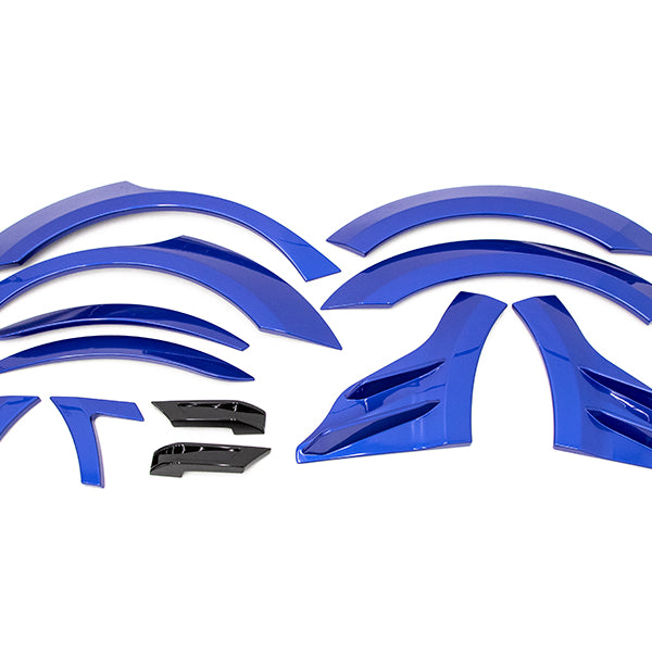 OLM S209 Style Fender Flare 12pc Set - 9 Colours - Subaru WRX