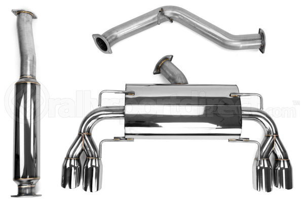 GREDDY SUPREME SP CATBACK EXHAUST - 09-14 STI HATCHBACK