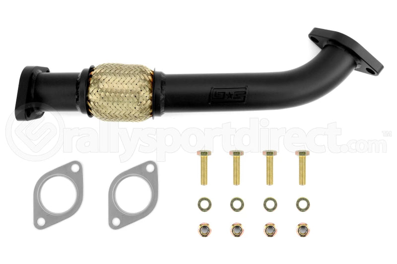 GrimmSpeed HiFlow Exhaust Manifold Crosspipe - Ceramic Coated - 06-07 WRX, 04-08 Forester XT