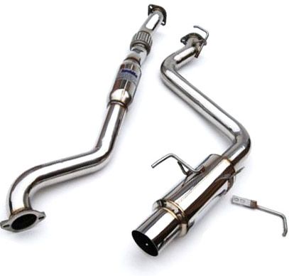 s*n様 エヴィス　GATAGATA No.1SPECIAL INVIDIA N1 CATBACK SINGLE EXIT EXHAUST - 08-11 IMPREZA SEDAN