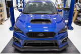 OLM A1 AGGRESSIVE CARBON FIBER FULL REPLACEMENT HOOD SCOOP - 2015-2021 WRX / 2015-2021 STI