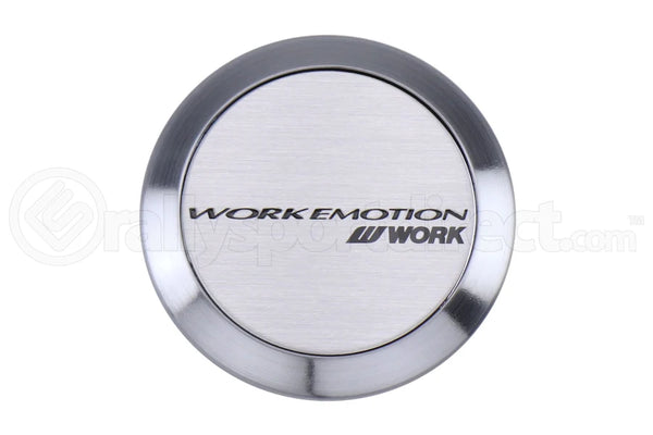 Work Center Cap Silver Flat Type Emotion Series