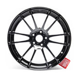 Gram Lights 57XTREME Spec-D 18x9.5 +38 5-114.3 Glossy Black Wheel