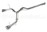 ETS Cat-Back Exhaust System No Muffler Non-Resonated - WRX 2022+