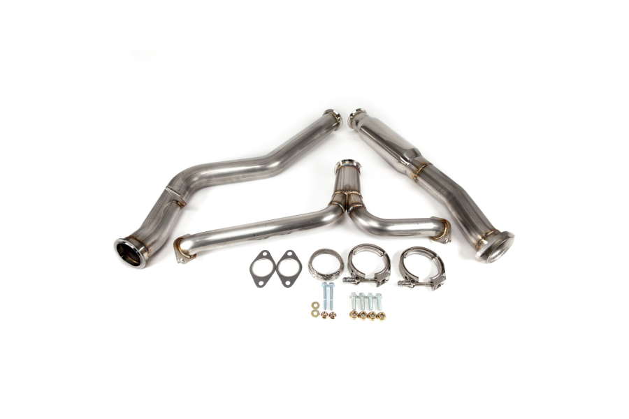 Nameless Performance Cat Back Exhaust System w/ 5in Mufflers - WRX / STI 2015+