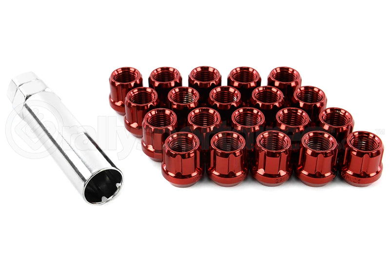 Wheel Mate Muteki Open End Lug Nuts - Red 12x1.25