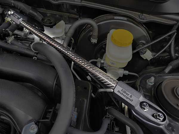 Killer B Motorsports Carbon Fiber Strut Brace Pair - 2022+ BRZ