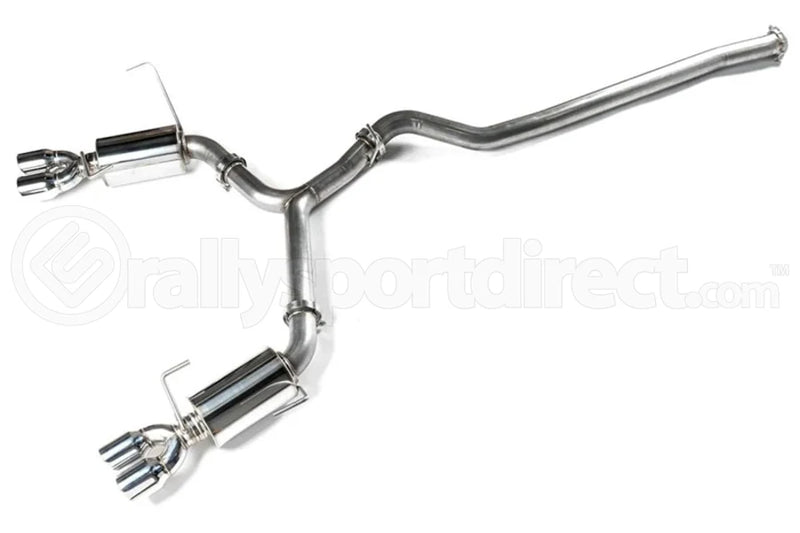 ETS Cat-Back Exhaust System w/Muffler Non-Resonated - WRX 2022+