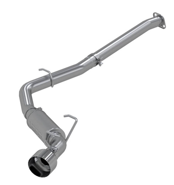 MBRP Armor Lite Series Single Exit Aluminized Steel Catback w/ Polished tip - 13-21 BRZ, 2022+ BRZ