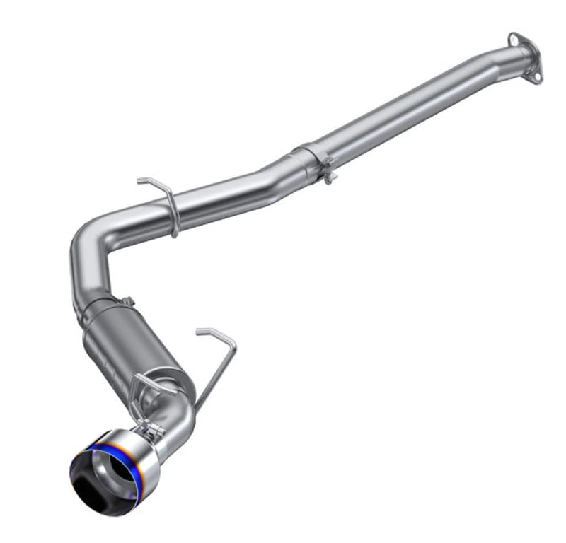 MBRP Armor Pro Series Single Exit Catback w/ Burnt tip - 13-21 BRZ, 2022+ BRZ