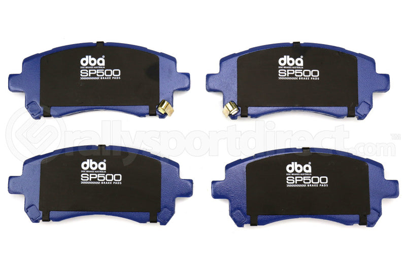 DBA SP500 Front Brake Pads - 98-01 Impreza RS, 02 WRX, 98-02 Forester, 97-04 Legacy
