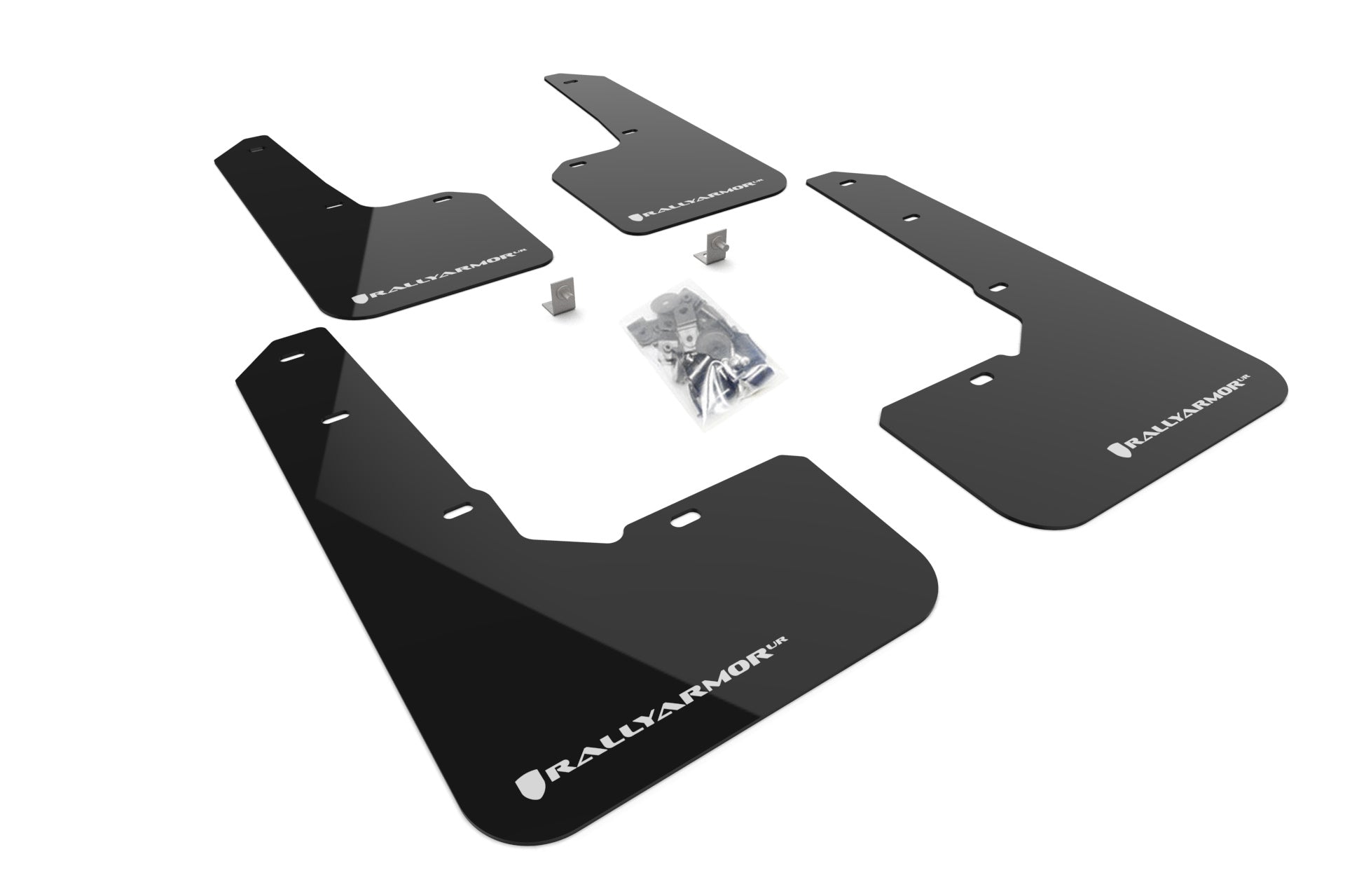 Rally Armor Black Mud Flap White Logo - 2022-2025 Subaru Outback Wilderness