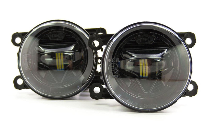 Morimoto Type S XB LED Fog Light Kit w/ 3000k Yellow LED - 2015-2021 WRX, 2015-2017 STI, 2014-2018 Forester, 2010-2012 Legacy