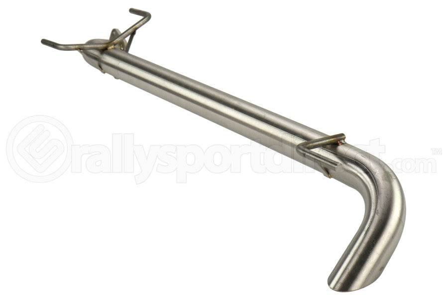 Nameless Performance Muffler Delete Raw Slash Cut Tip - 18+ Crosstrek, 17+ Impreza Hatchback