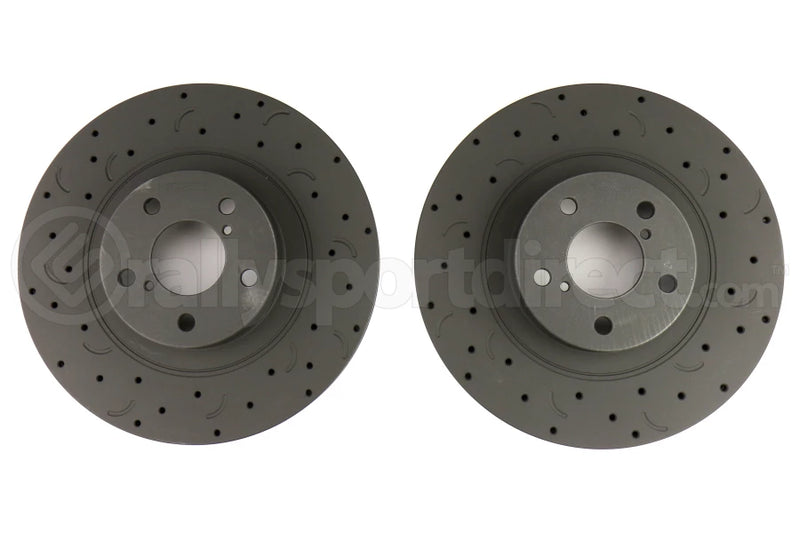 Hawk Talon Brake Rotors Cross Drilled and Slotted Front - 13-21 BRZ, 08-14 WRX