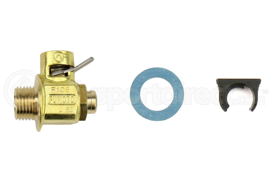 Fumoto M16-1.5 Oil Drain Valve w/ short nipple and Lever Clip - 2015+ WRX, 2013+ BRZ