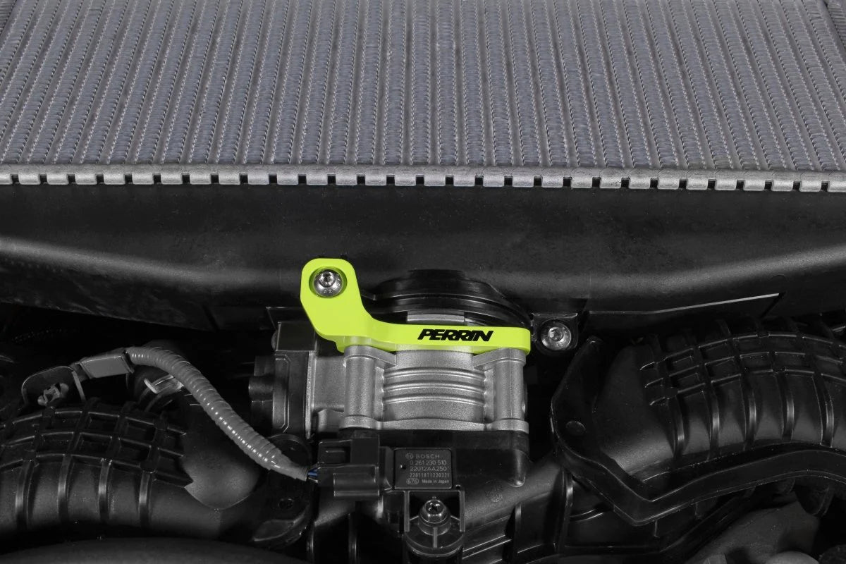 Perrin Top Mount Intercooler Bracket Neon Yellow - 2022+ WRX