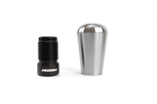 PERRIN WEIGHTED STAINLESS TAPERED SHIFT KNOB - 02-22 WRX, 04-21 STI, 13-22 BRZ