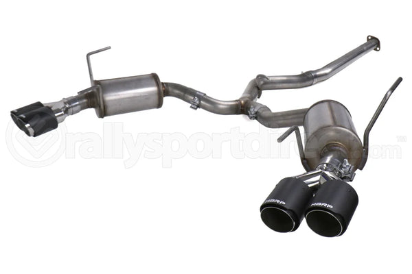 MBRP PRO SERIES 3 INCH STAINLESS STEEL - STREET EXHAUST - CARBON TIPS - 15-21 WRX, 15-21 STI