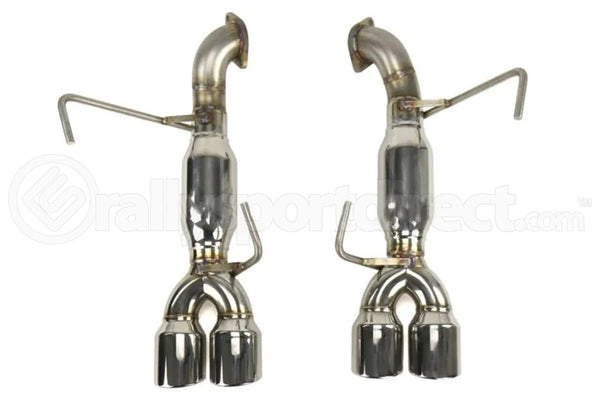 ETS Axle Back Exhaust Polished Tips - w/ mufflers - 2022+ WRX