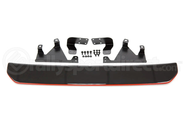 OLM Gloss Black S Style Rear Diffuser w/ Red Line - WRX / STI 2015+