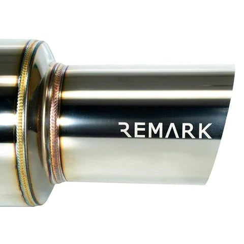 Remark R1 Cat-Back Exhaust - STAINLESS MUFFLER - 2022+ Subaru BRZ