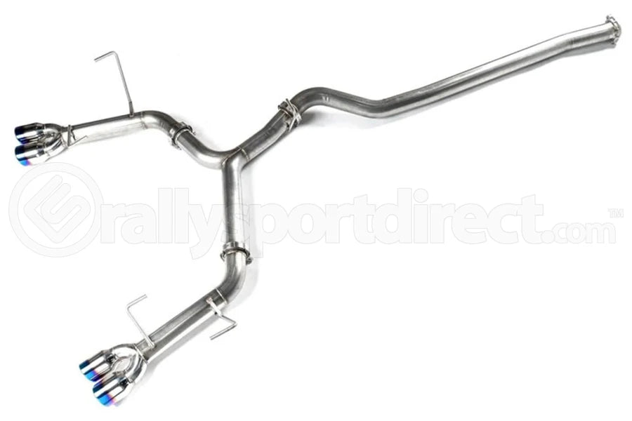 ETS Cat-Back Exhaust System No Muffler Non-Resonated - WRX 2022+