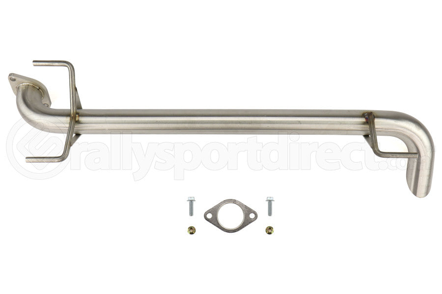 Nameless Performance Muffler Delete Raw Slash Cut Tip - 18+ Crosstrek, 17+ Impreza Hatchback