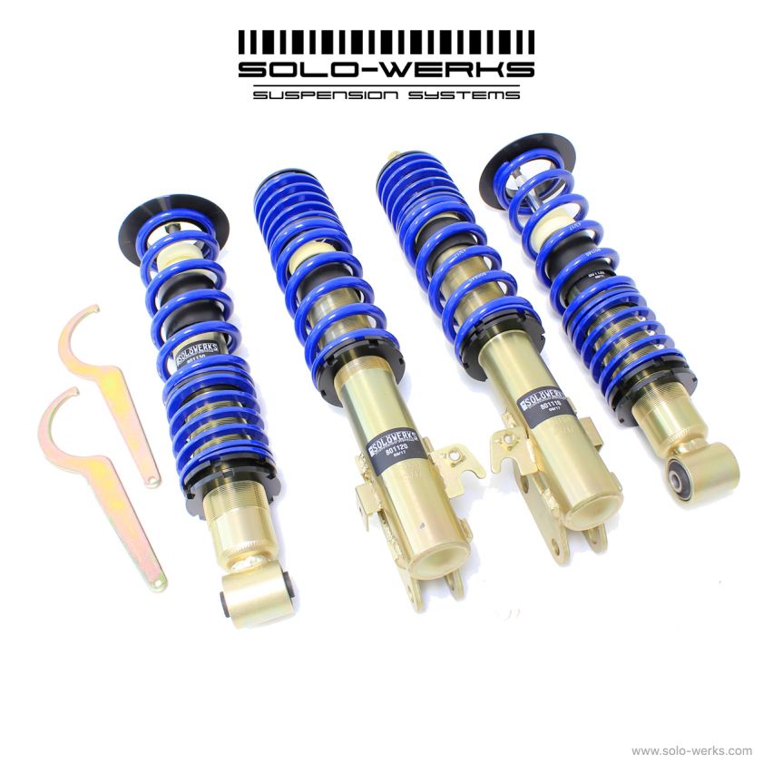 Solo Werks S1 Coilover System - Subaru WRX 2008-2014