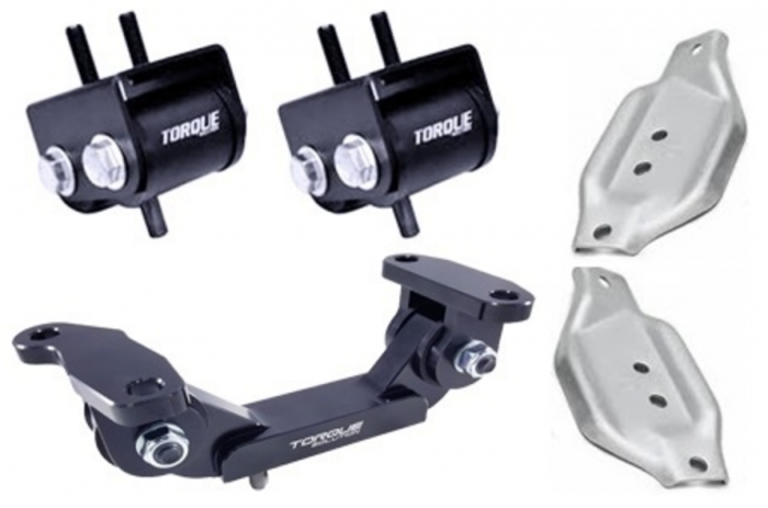 Torque Solution Engine/Transmission Mount Package w/ Subaru OEM Mount Plates - 2002-2014 WRX, 2004-2021 STI