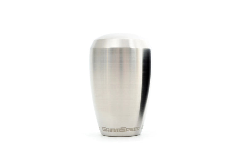 GRIMMSPEED SHIFT KNOB - STAINLESS - MOST SUBARU MODELS