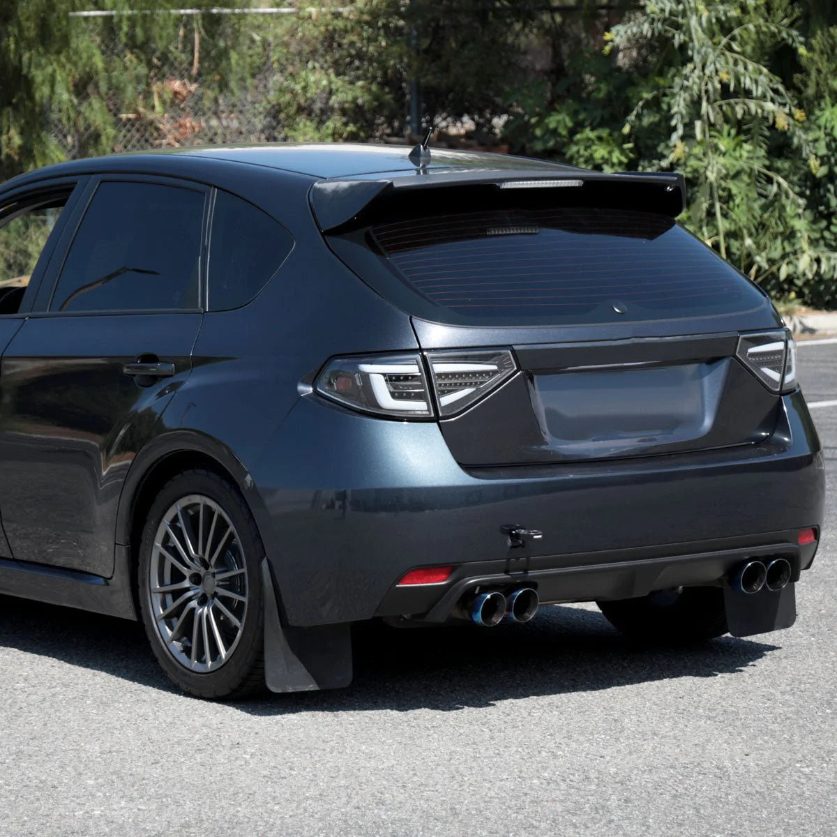 Spec-D Optic Style Sequential LED Tail Lights - 2008-2014 WRX Hatchback, 2008-2014 STI Hatchback, 08-11 IMPREZA HATCHBACK