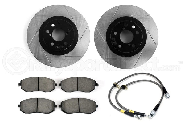 Stoptech Sport Kit Slotted Front - WRX 2008