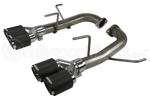 MBRP 2.5" Axle-Back Dual Split Rear, T304 Stainless Steel, Quad Carbon Tips - 2022+ wrx