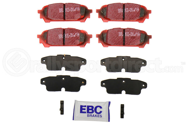 EBC Brakes Redstuff Ceramic Rear Brake Pads
- 2003-2005 WRX, 2003-2008 Forester