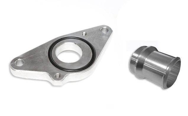 Torque Solution Greddy Blow Off Valve Adapter w/Plug - 2002-2007 WRX, 2004-2021 STI